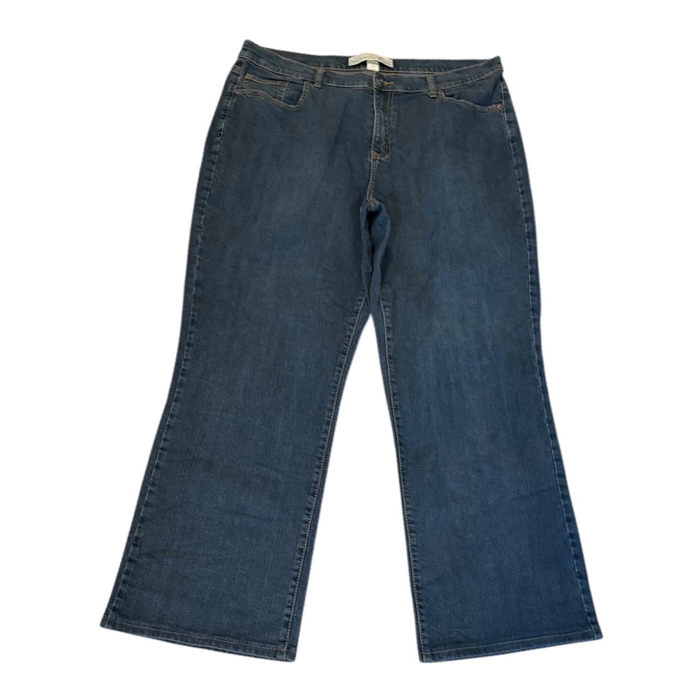 Y2K Venezia Stretch Bootcut Jeans Dark Wash Women's‎ Size 20 38x29